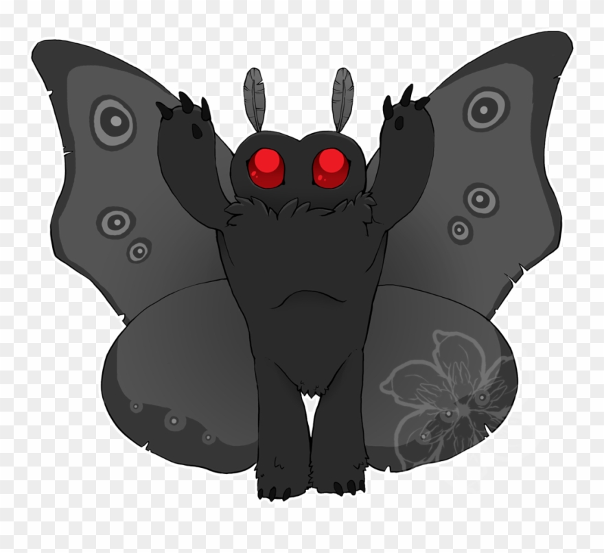 Mothman - Mothman Chibi Clipart