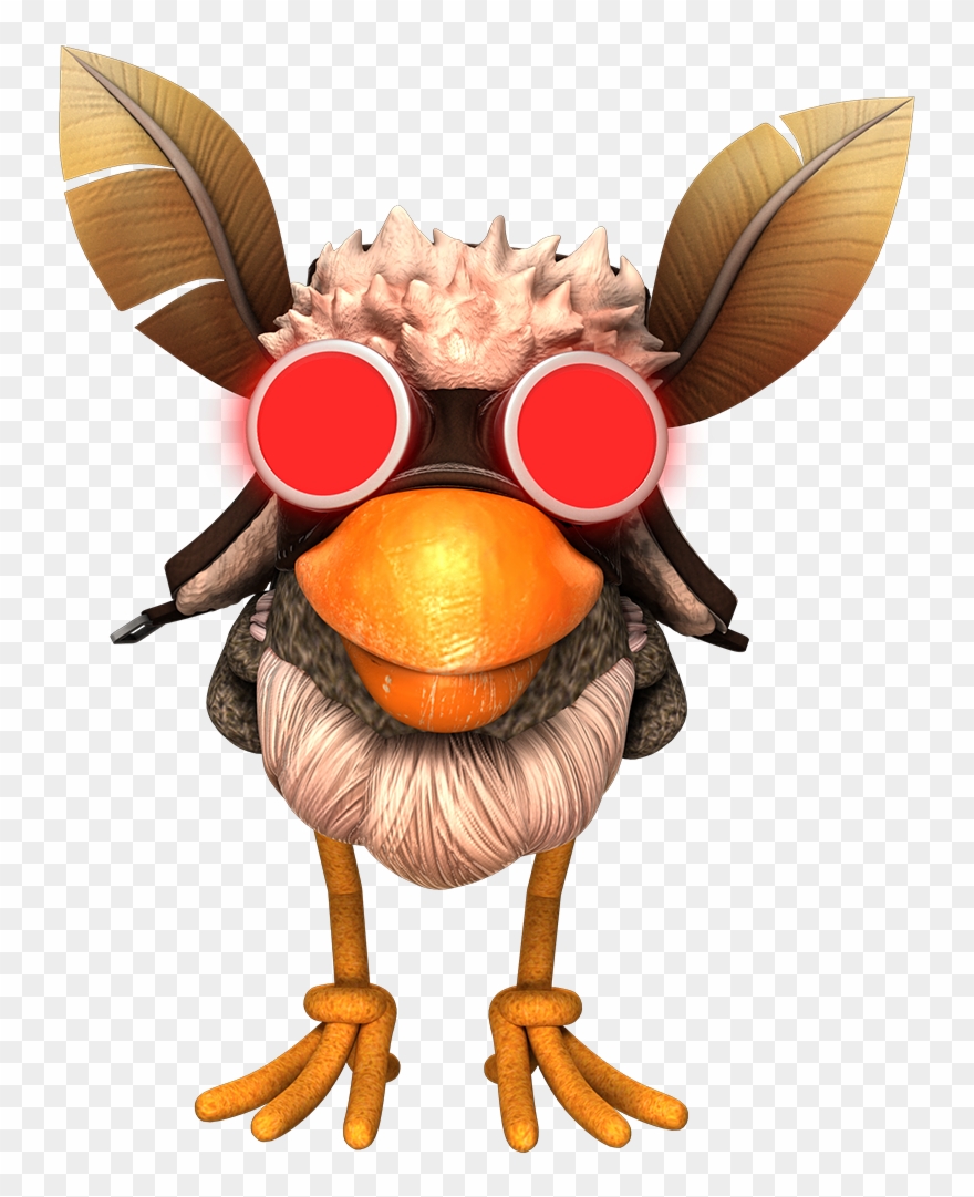 14 30 22 310 Mothmanfront - Little Big Planet 3 Hidden Animals Clipart