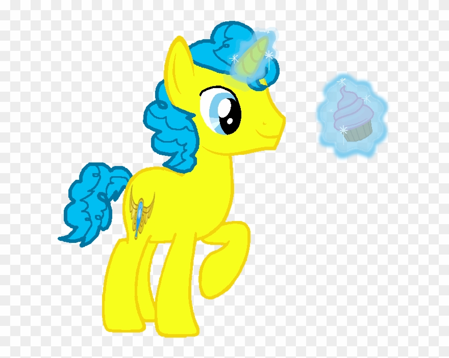 Cupcake, Element Of Laughter, Fanfic Art, Food, Glowing - Cartoon Clipart