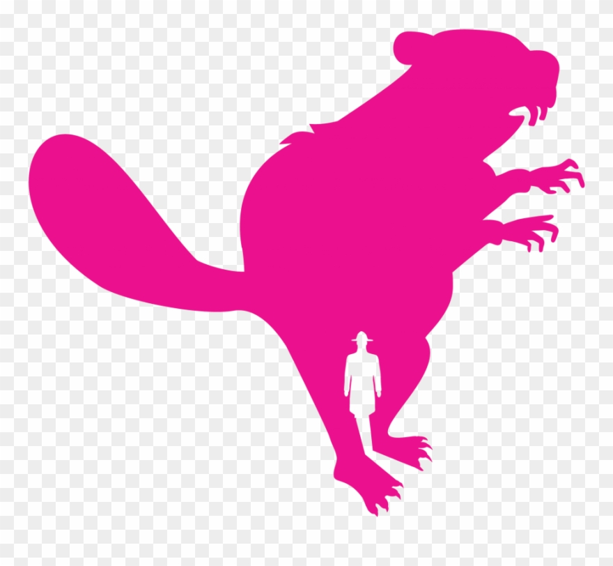 North Peak Dubious Beaver - Illustration Clipart