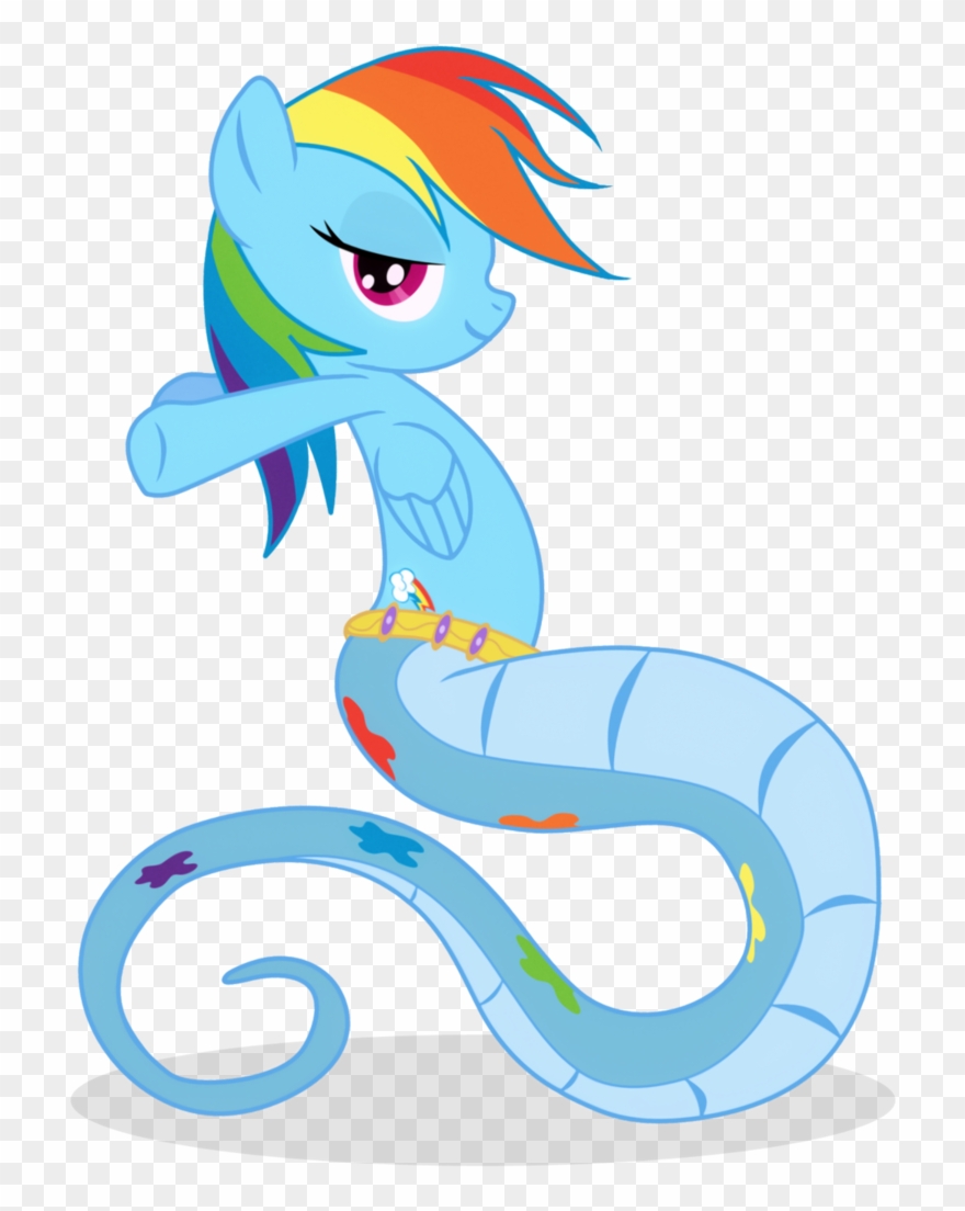 Rainbow Dash Rarity Fluttershy Applejack Sweetie Belle - Mlp Rainbow Dash Lamia Clipart