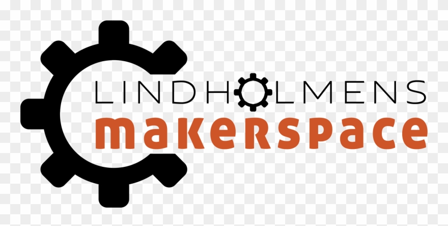 A Logotype Made For Lindholmens Makerspace - Graphic Design Clipart