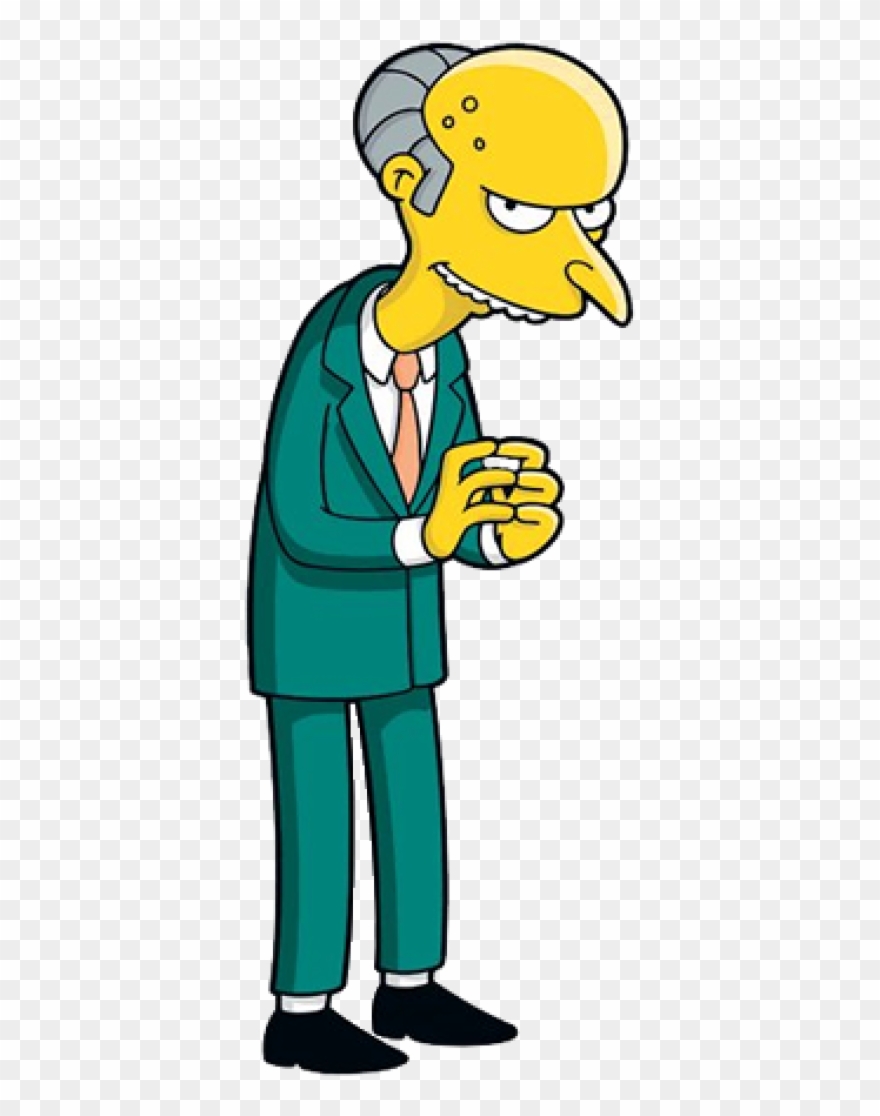 Burns - Simpson M Burns Clipart