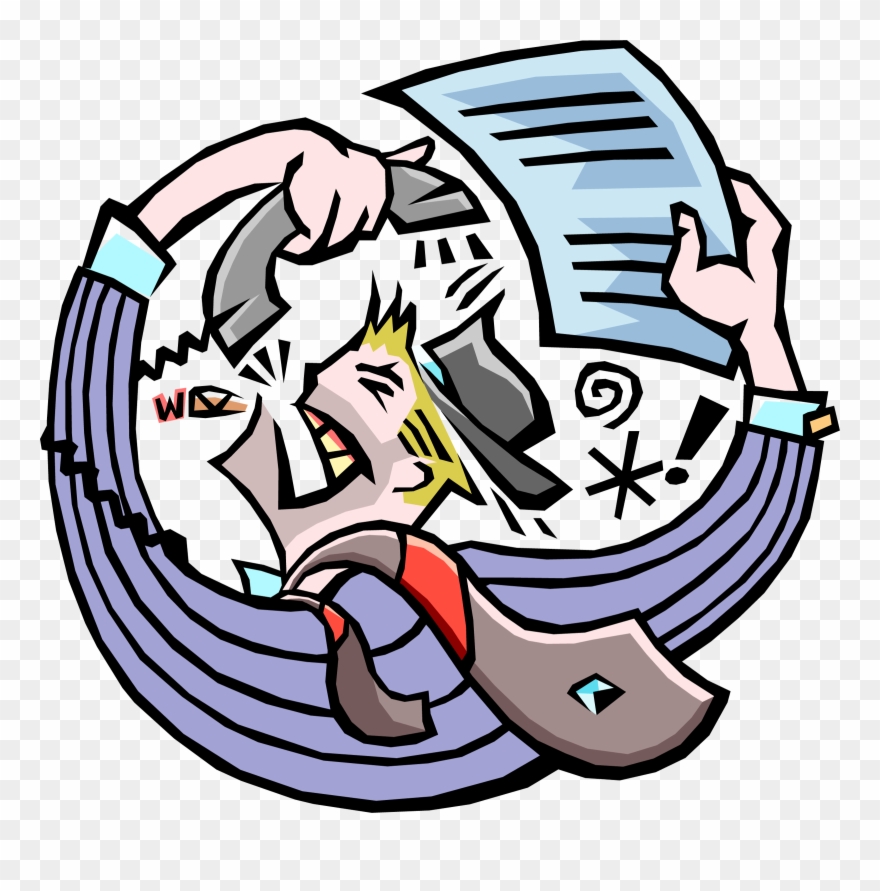 The Buyer Refused To Allow Me To Pay For The Repair - Beschwerde Am Telefon Clipart - Png Download