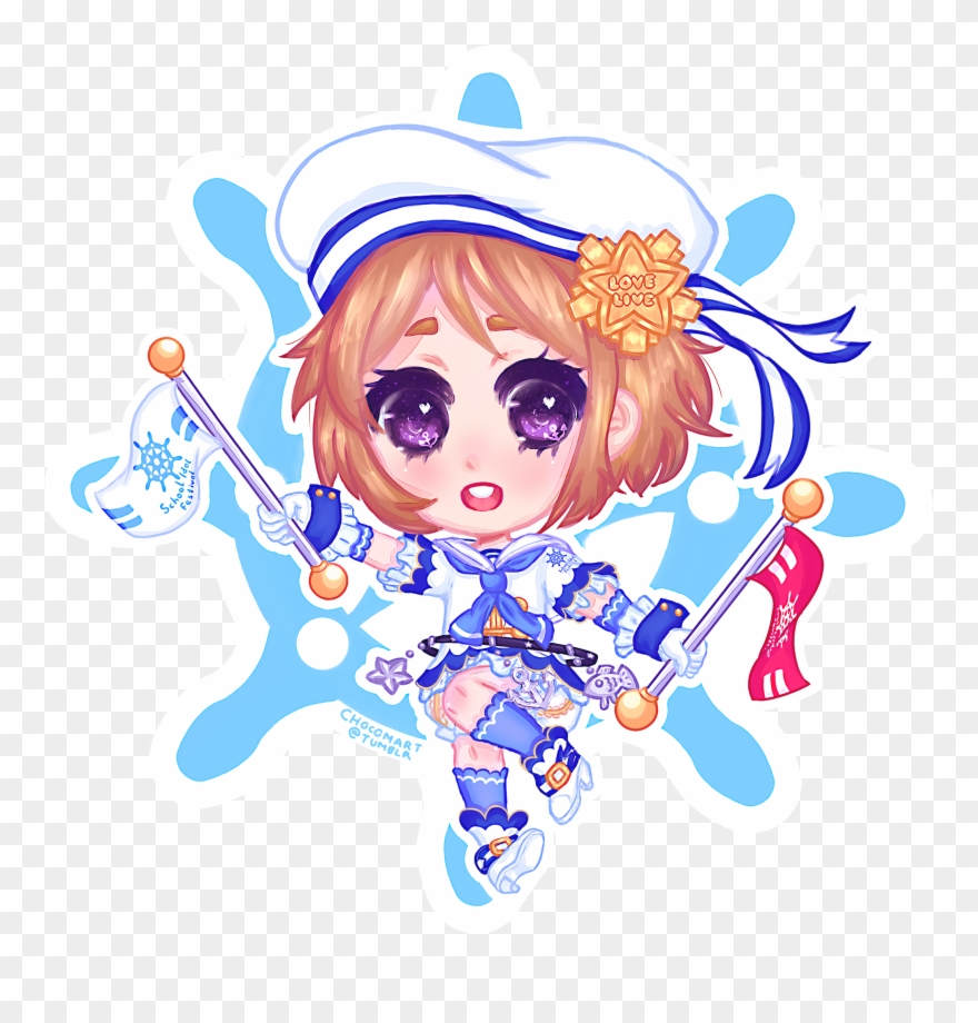Fan Made[fan Made] I Drew Sailor Hanayo Sr From The - Cartoon Clipart
