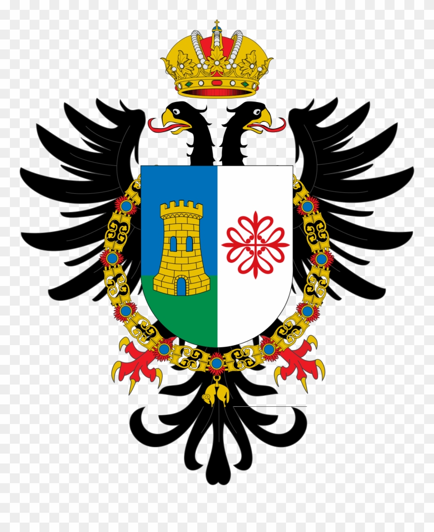 Valenzuela De Calatrava - Habsburg Spain Coat Of Arms Clipart