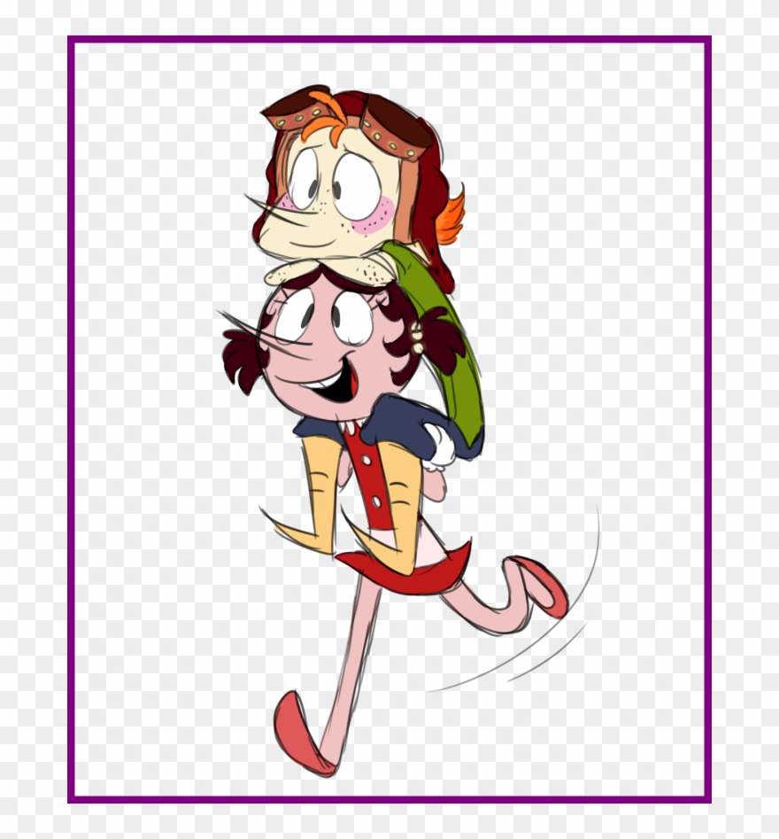 Medium Size Of Tumblr Drawings Wallpaper Disney Coloring - Cagney X Hilda Clipart