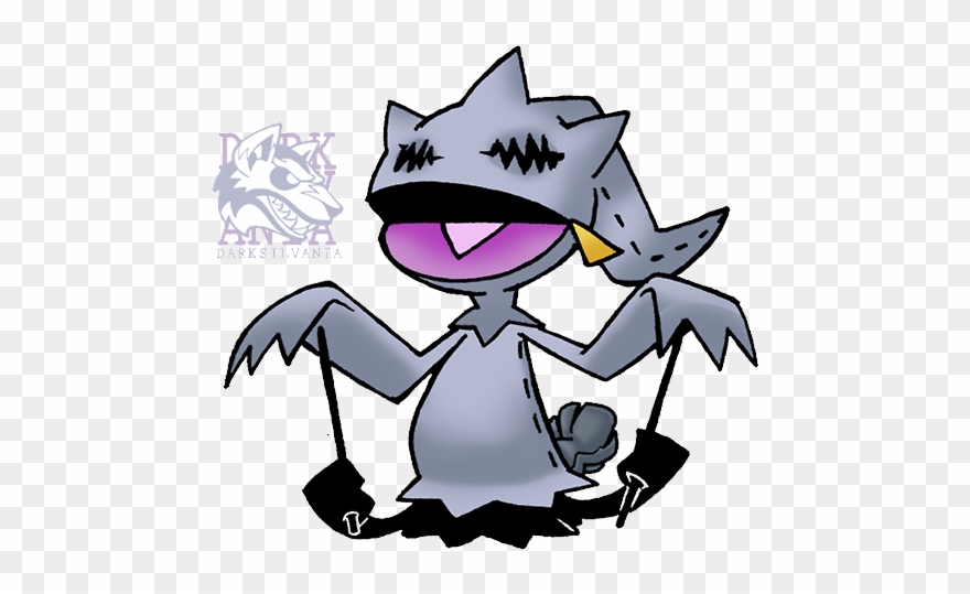 Plushy Berry On Twitter - Banette Fusion Clipart