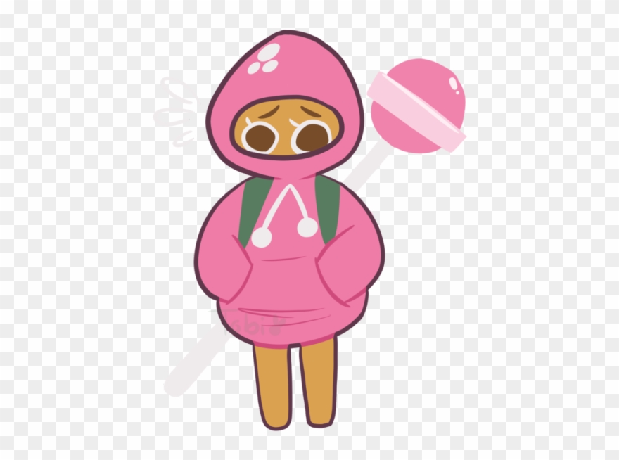 Here Have A Strawberry Cookie Clipart