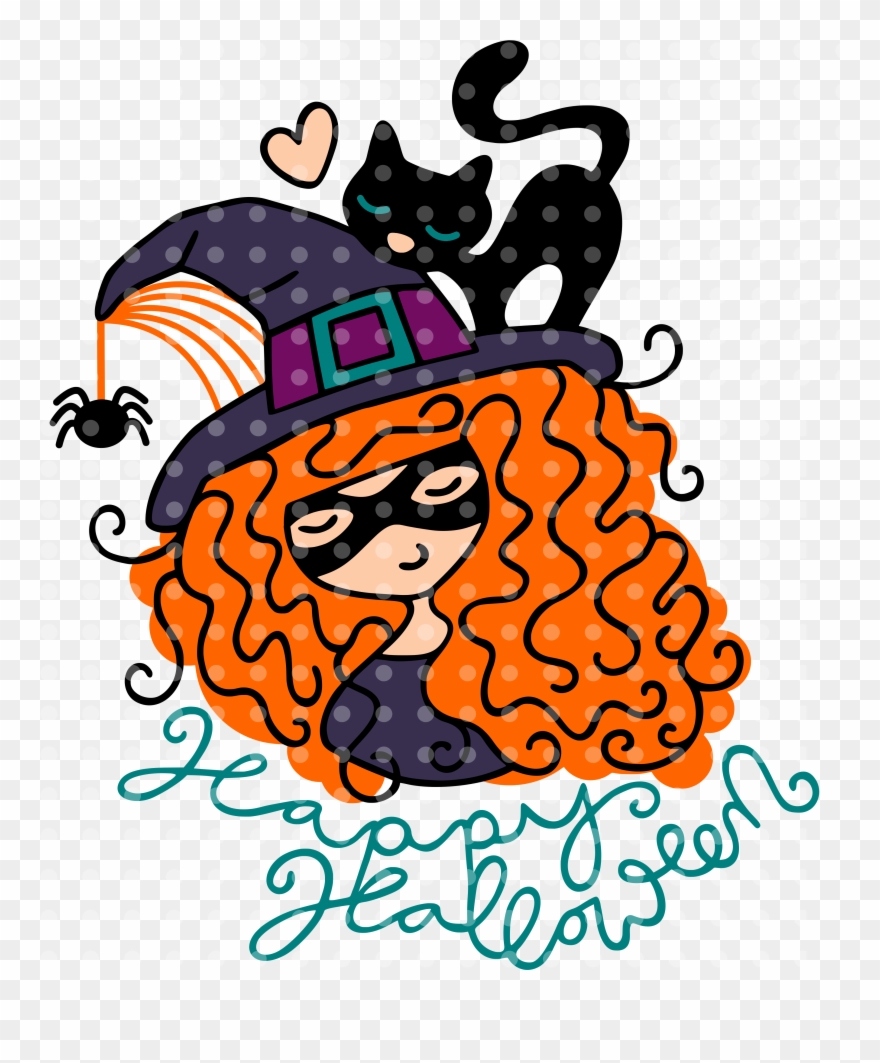 Plott Plottdatei Halloween Hexe Katze Spinne Svg Dxf Clipart