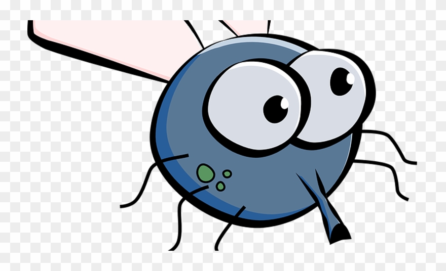 Cute Fly Cartoon Clipart