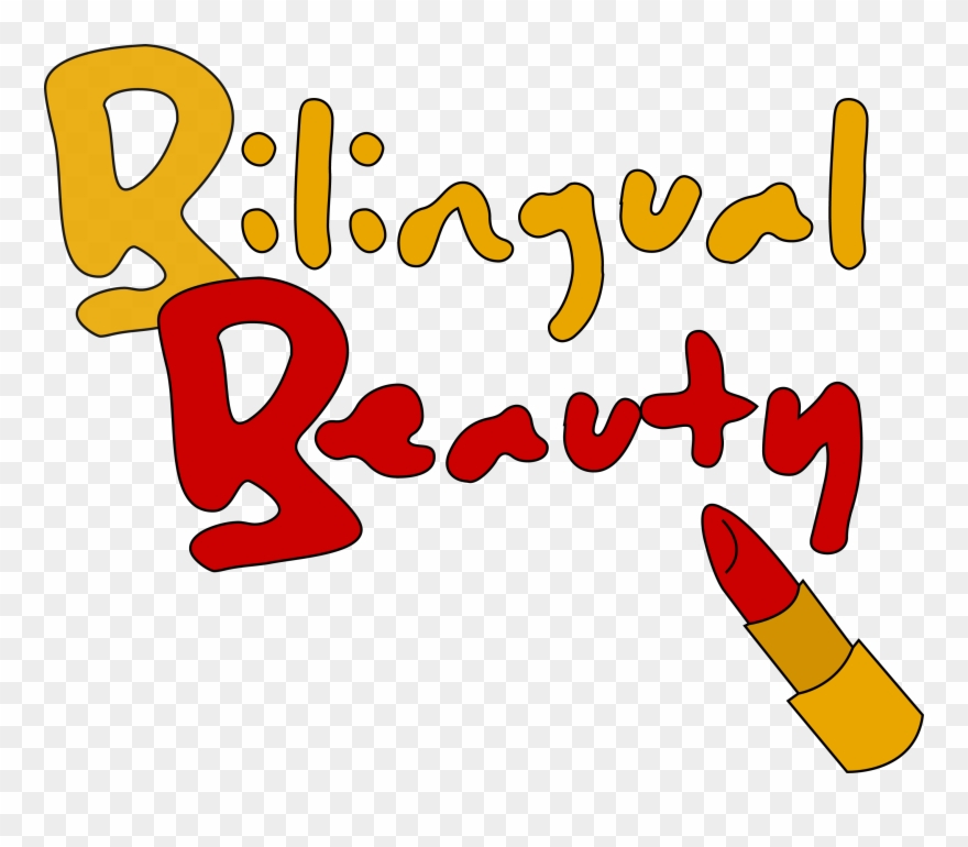 Bilingual Beauty Logo Clipart