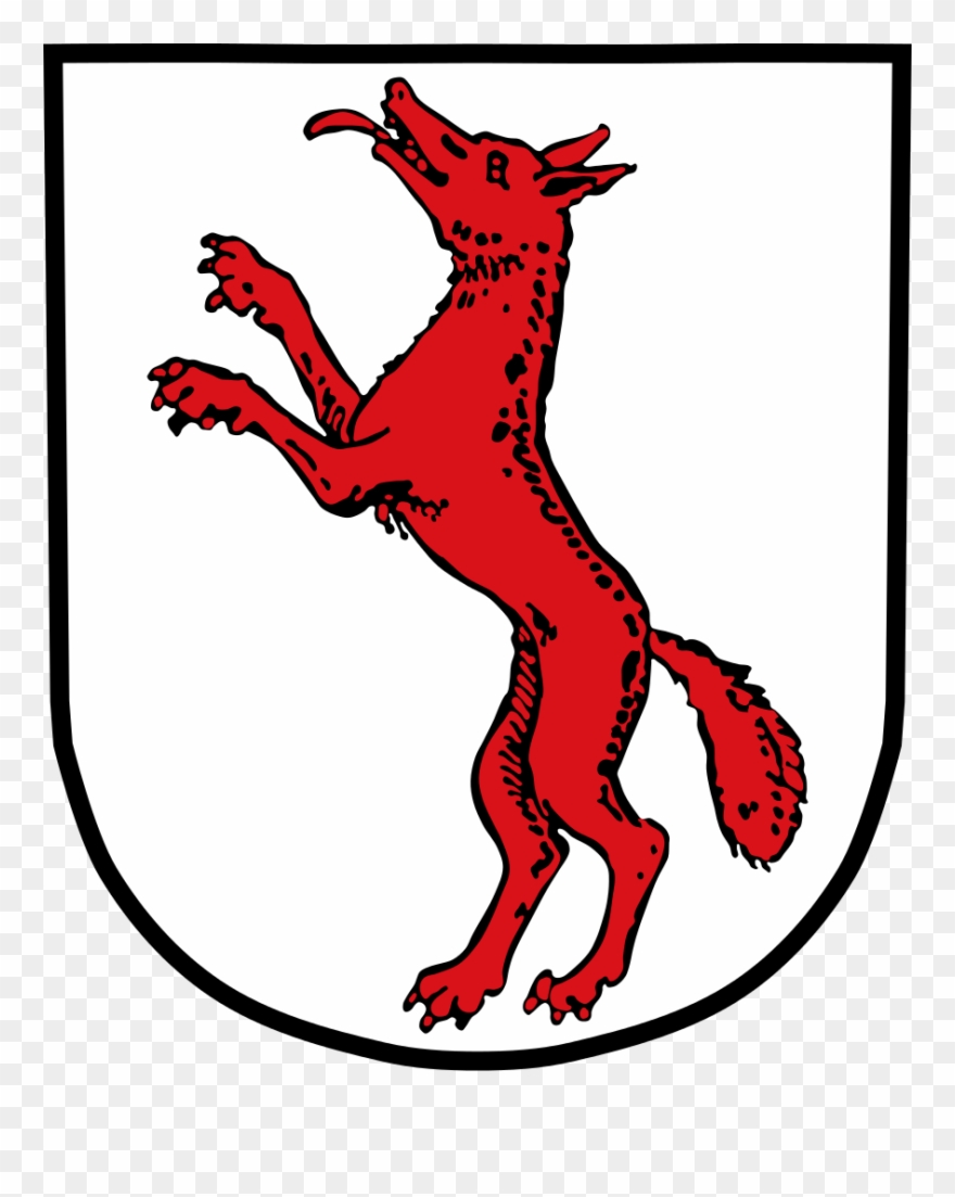 Deu Rennertshofen Coa - Wappen Fuchs Clipart