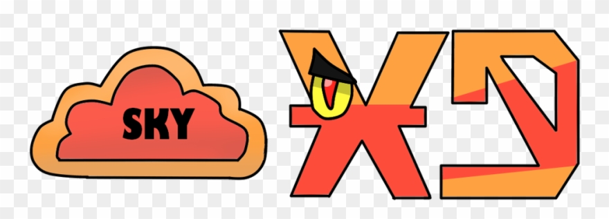 New Future Concept Of Sky Xd Network Logo Clipart