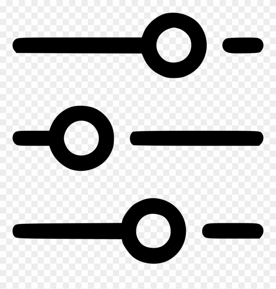 Slider Comments - Slider Icon Svg Clipart