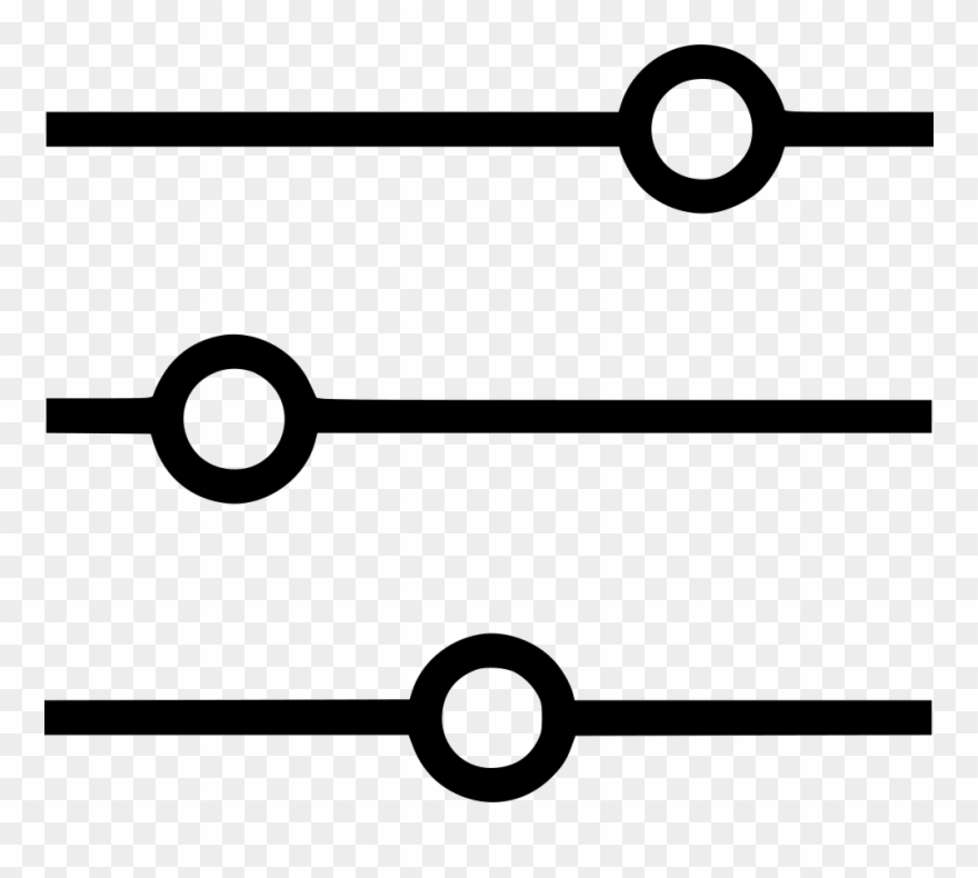 Sliders Comments - Icon Clipart