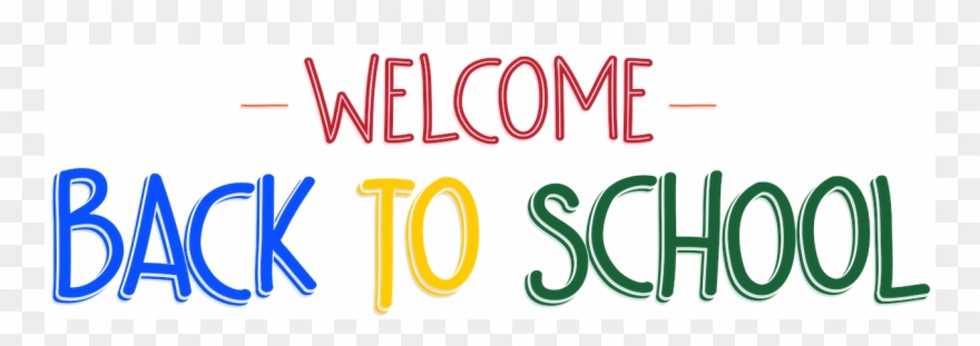 Clip Art Welcomeback To School - Png Download