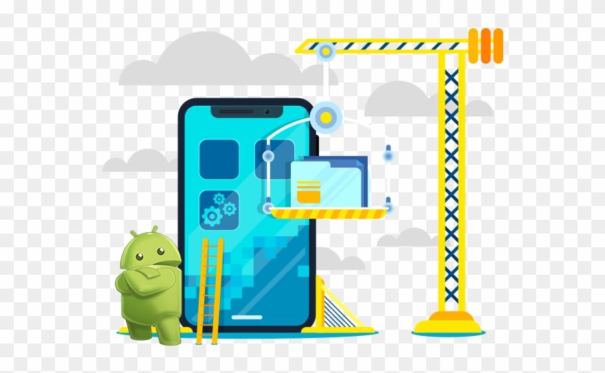 Our Portable Application Advancement Administrations - Android Clipart