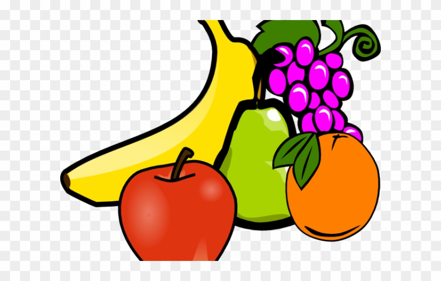 Snack Clipart Fruit Vegetable - Fruits And Vegetables Clipart Png Transparent Png