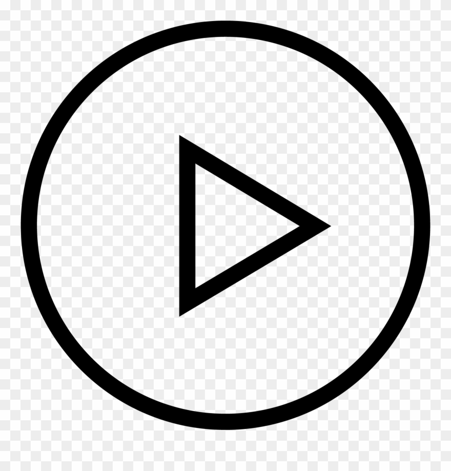 Instituto Rede Abrigo - Video Player Button Clipart
