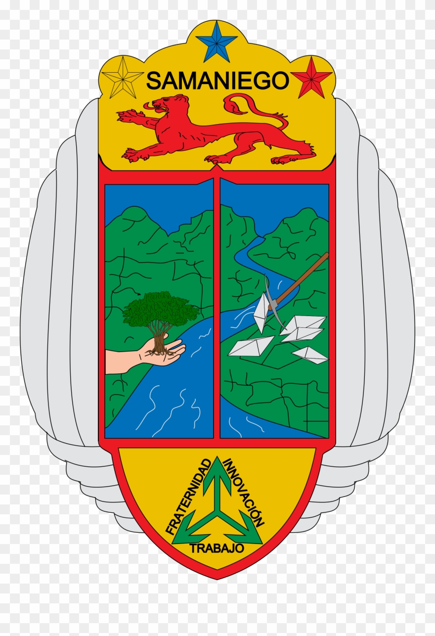 Open - Escudo Del Municipio De Samaniego Nariño Clipart