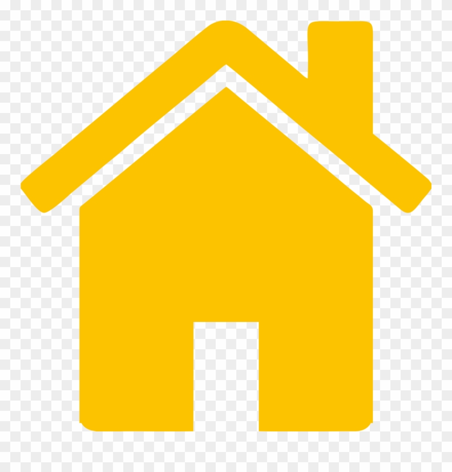 Home - Grey House Icon Png Clipart