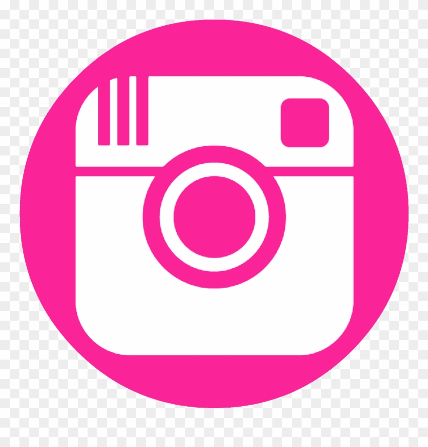 Facebook Twitter Pinterest Instagram - Pink Instagram Logo Png Clipart