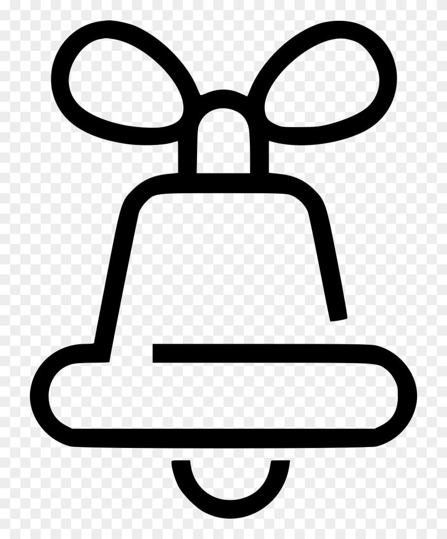 Bell Svg Icon Free Download 553761 Onlinewebfonts Cowbell Clipart
