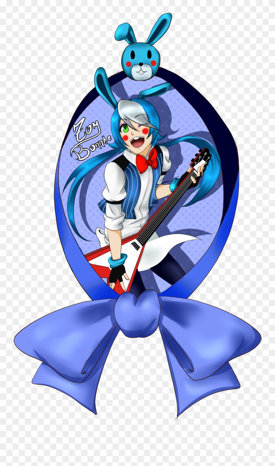 Fnaf Foxy X Sonic Clipart