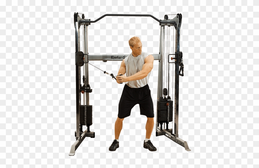 Bodysolid Gdcc200 Functional Trainer Exercise Warehouse Clipart
