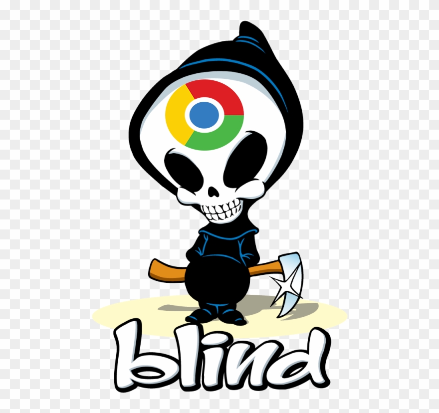 Blind Chrome For Own Survey Clicks And Adsense 1st - T Shirt Blind Skateboard Clipart