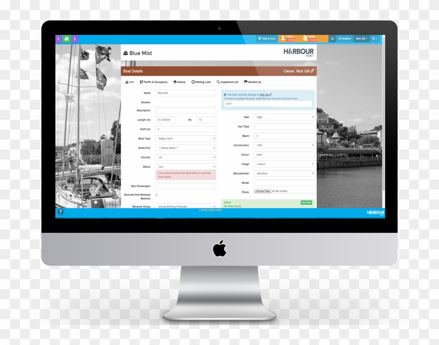 Boat Management Software - Apple Imac Retina 5k 27" (2017) Clipart