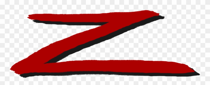 The Shadow Of Zorro - Z Del Zorro Png Clipart