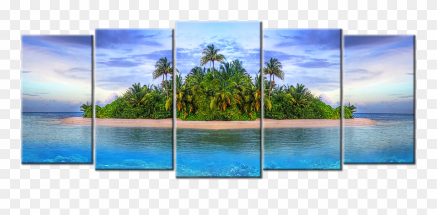Sea Islands And The Underwater - احسن شواطئ في العالم Clipart