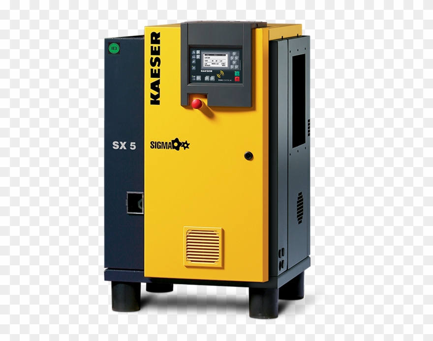 Small Rotary Screw Air Compressors To 30 Hp Rh Us Kaeser - Kaeser Clipart