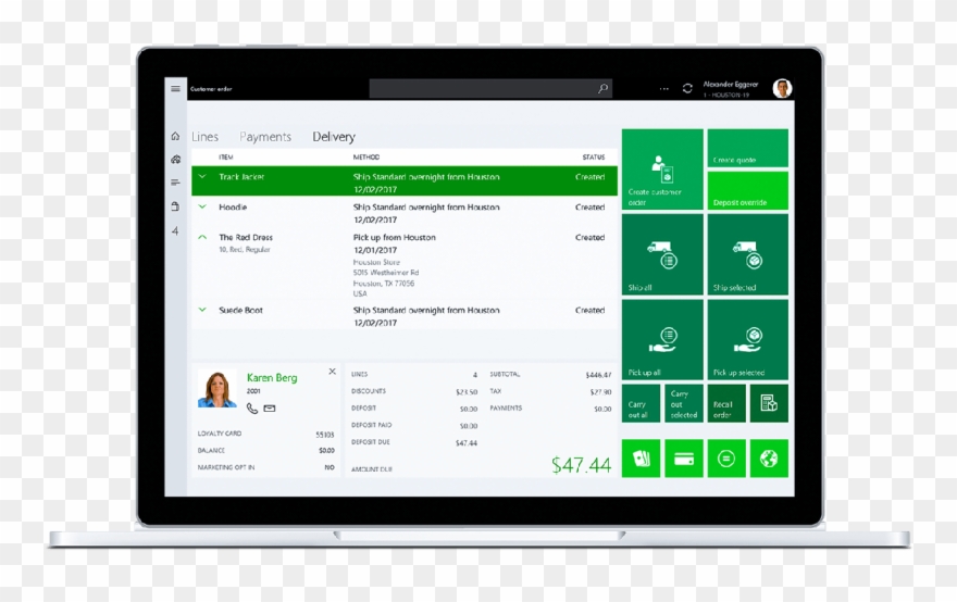 Engage Every Shopper, Everywhere - Dynamics 365 Retail Pos Clipart