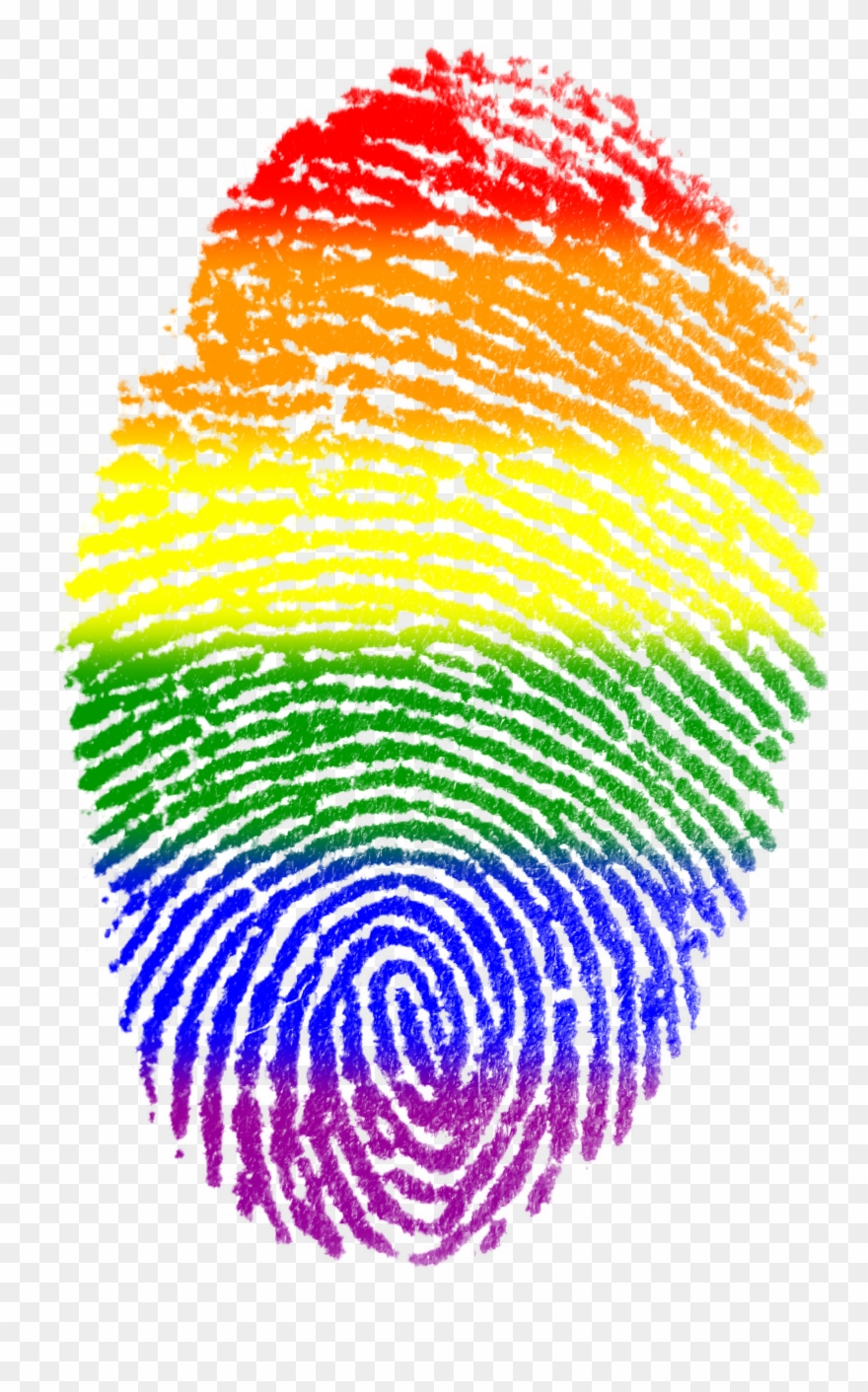 Fingerprint Gay Flag Symbol Finger 649818 - Lgbt Png Clipart
