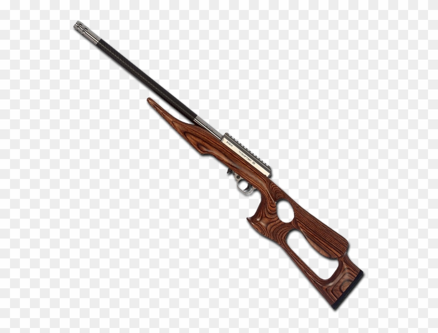 Volquartsen Lightweight 17 Hmr Rimfire Rifle With Brown - Rifle 22 Magnum Clipart