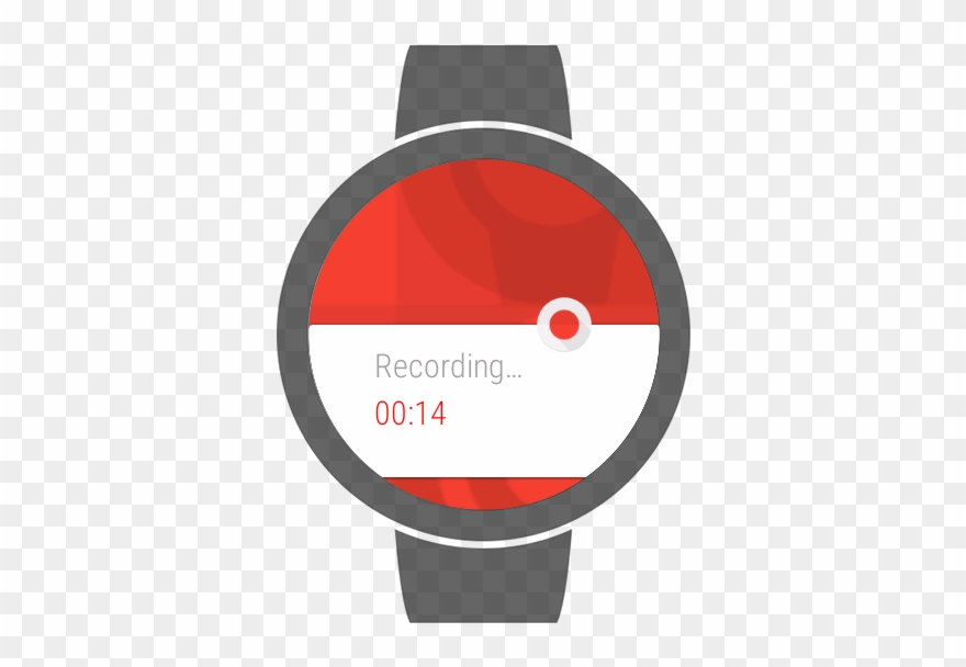 Wear Audio Recorder Programview16 42468 - Watch Face Wear Os Clipart