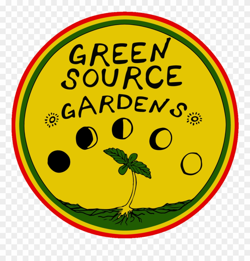 Green Source Gardens Logo - Circle Clipart