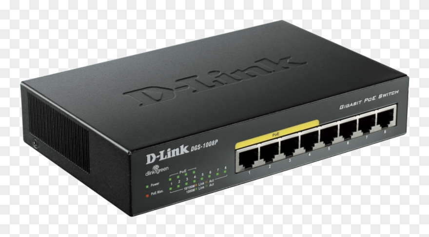 Hight Resolution Of Dgs1008pb1image Lside Medium Resolution - سوئیچ دوربین مدار بسته Clipart