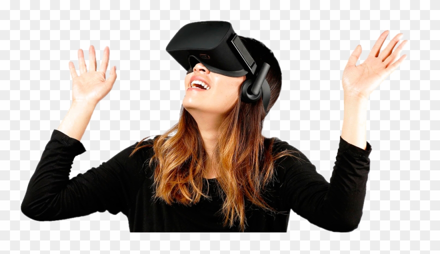 New Opportunities A Virtual Reality - Girl Clipart