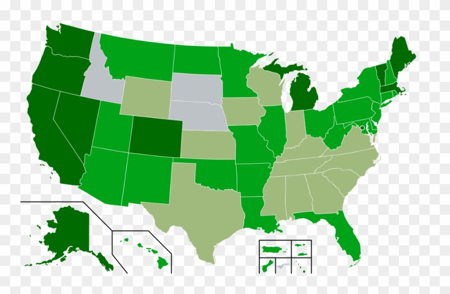 Gennaio 22, - States With Medical Marijuana Clipart