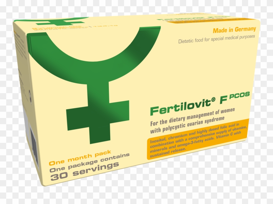 Fertilovit F Pcos Ενισχυμένο Συμπλήρωμα Διατροφής Τριπλής - Fertilovit Pcos Clipart