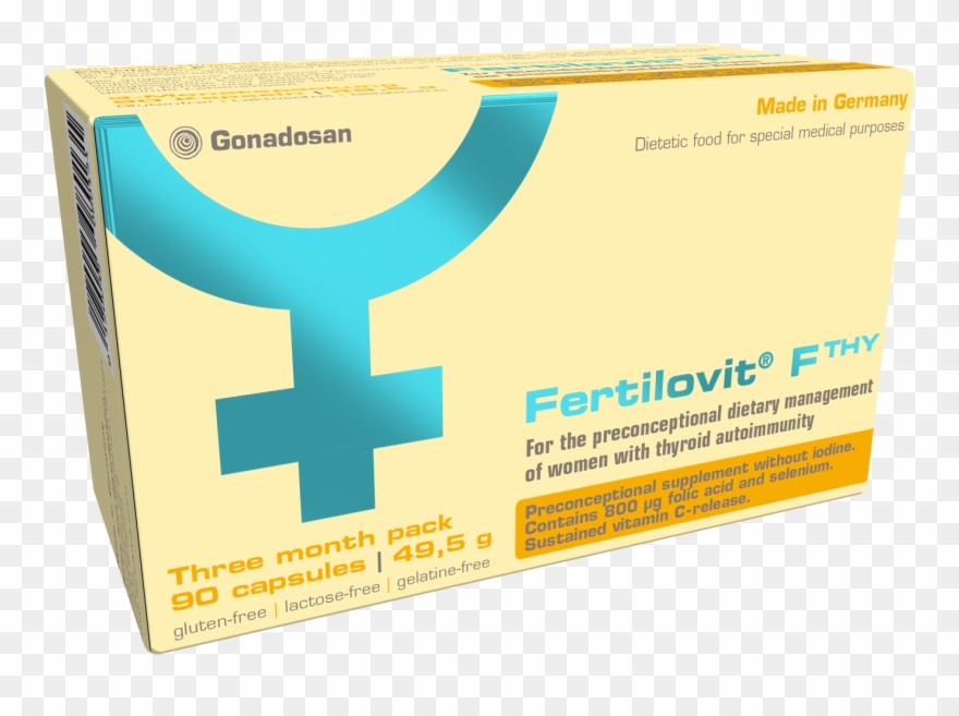 Fertilovit Fthy Ορθομοριακή Φόρμουλα Με Βιταμίνες, - Box Clipart