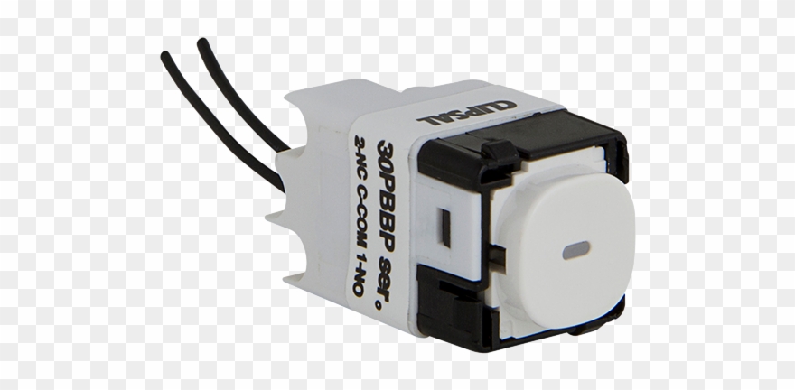 30pbbpl Push Button Switch, Blue Led, 16a, Momentary - Clipsal Momentary Push Button - Png Download