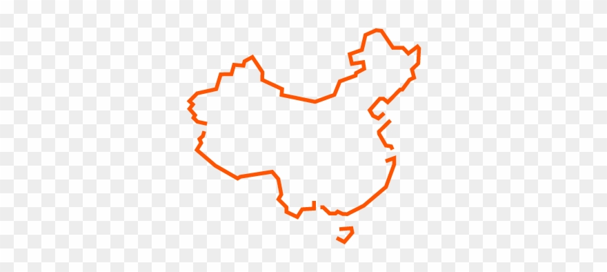 China Sector Analysis - Map Clipart