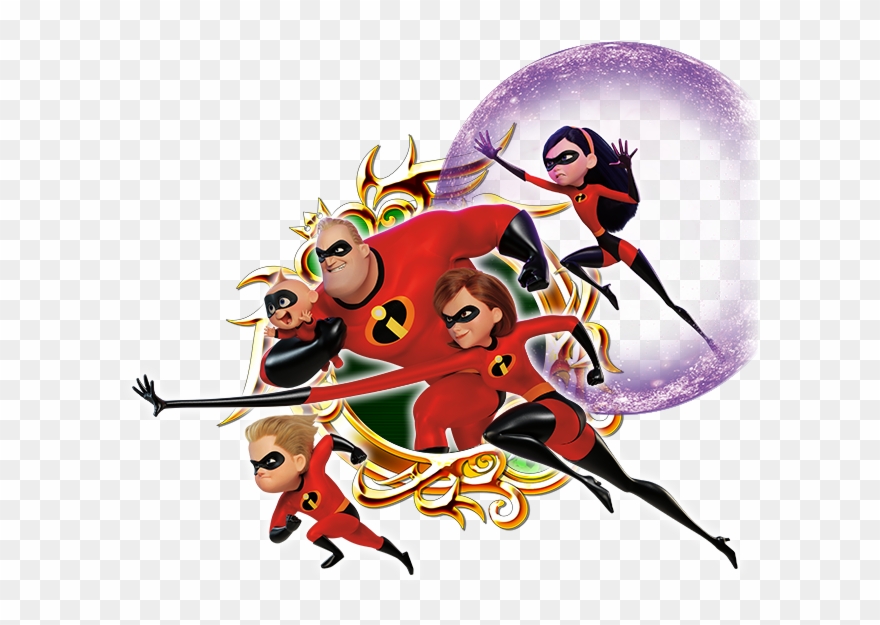 Vip The Incredibles2 - Violet And Dash In Incredibles 2 Clipart
