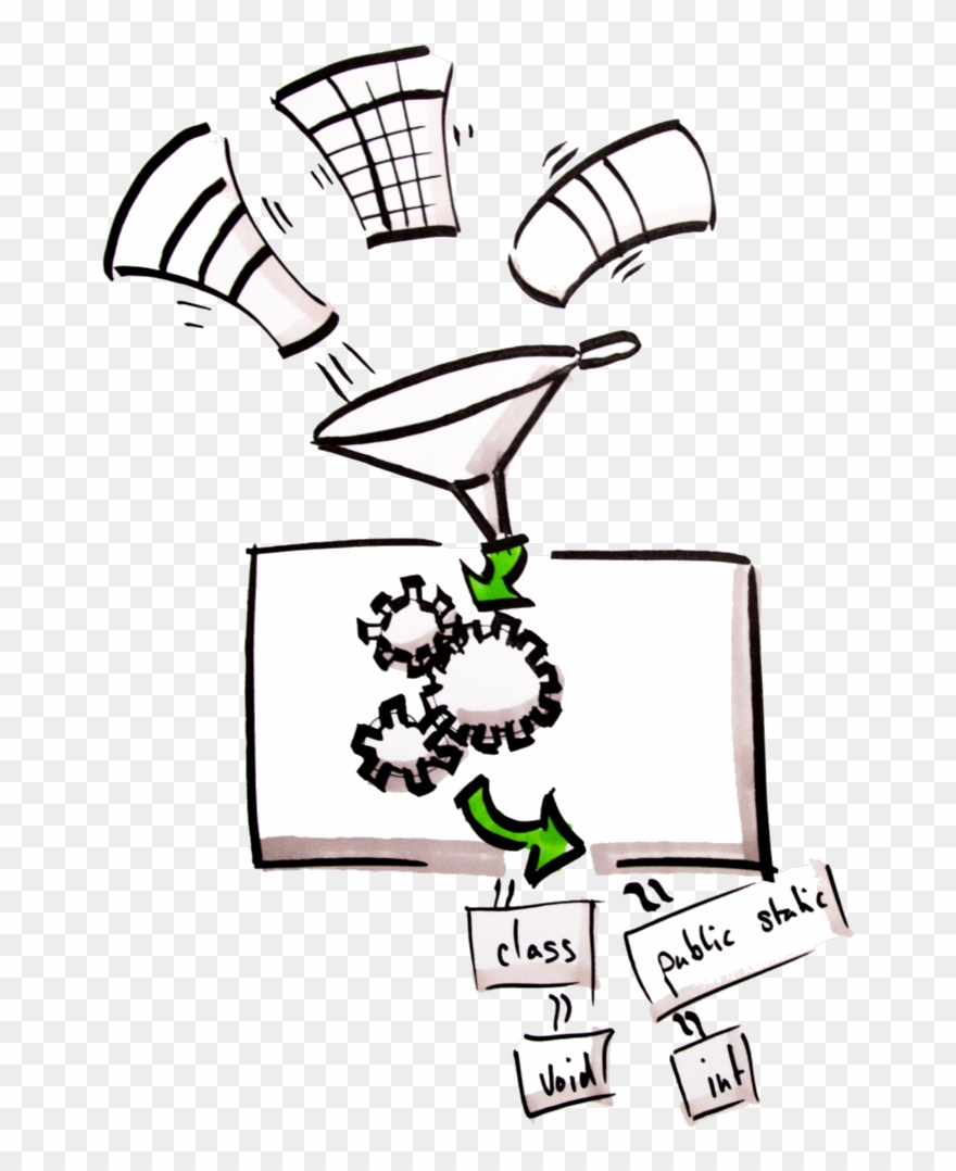 Code Generation Clipart