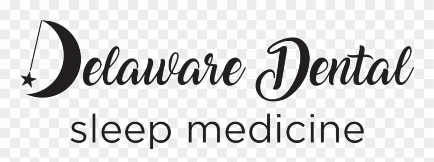 Sleep Better Delaware - Calligraphy Clipart